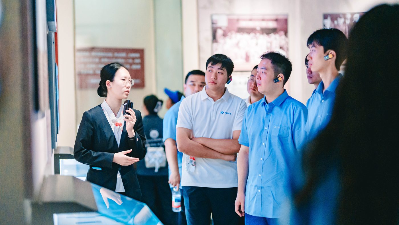 党建与研学活动现场